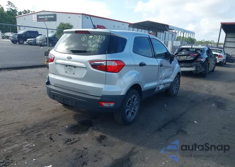 2021 Ford Ecosport S from USA, damaged, VIN MAJ3S2FEXMC420185
